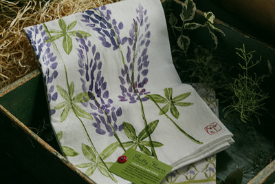 Lupine Dish Towel