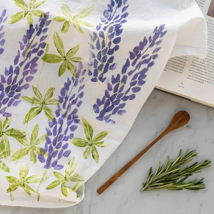 Lupine Dish Towel