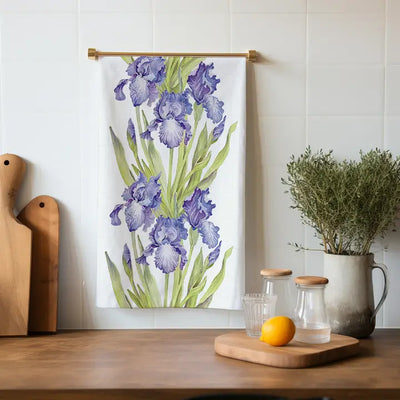 Iris Tea Towel